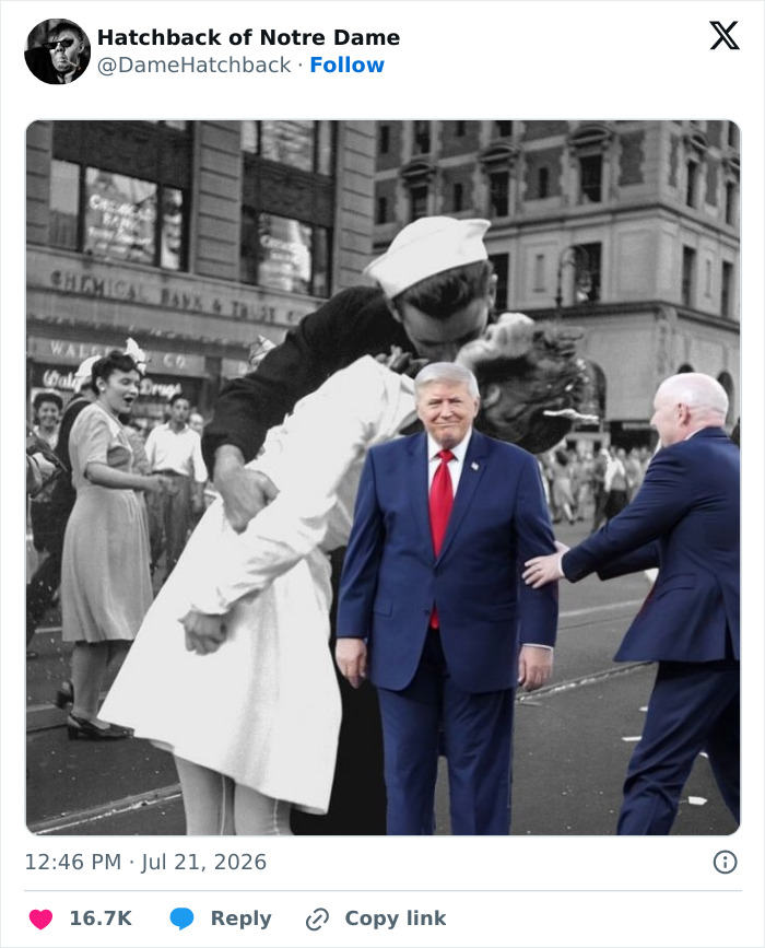 Wait, Did Trump Just Gatecrash The World Cup Celebration?