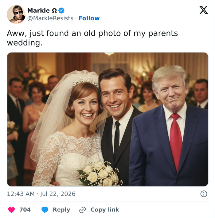 Wait, Did Trump Just Gatecrash The World Cup Celebration?