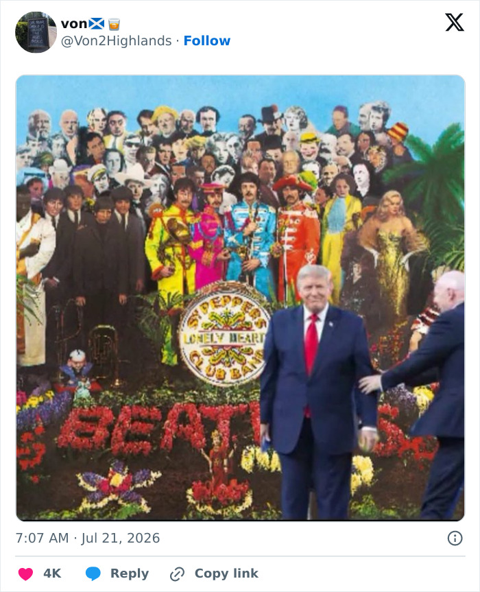 Wait, Did Trump Just Gatecrash The World Cup Celebration?
