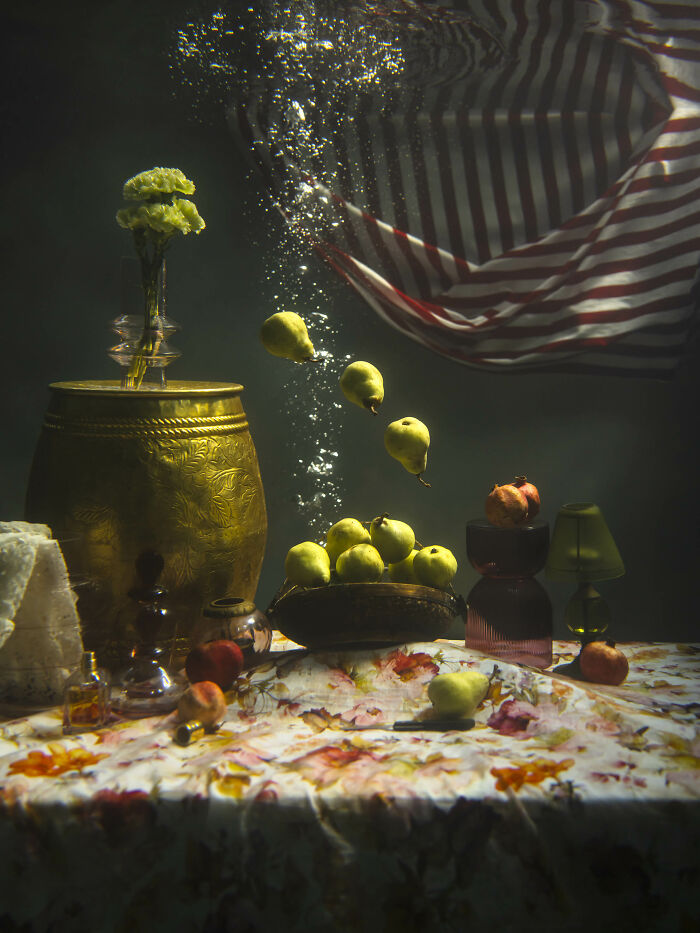 "Fruitfulness: Still Life, But Make It Float"