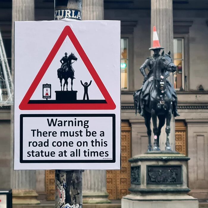 Wait, They Actually Put These Hilarious Fake Signs Around Glasgow? (38 Pics)