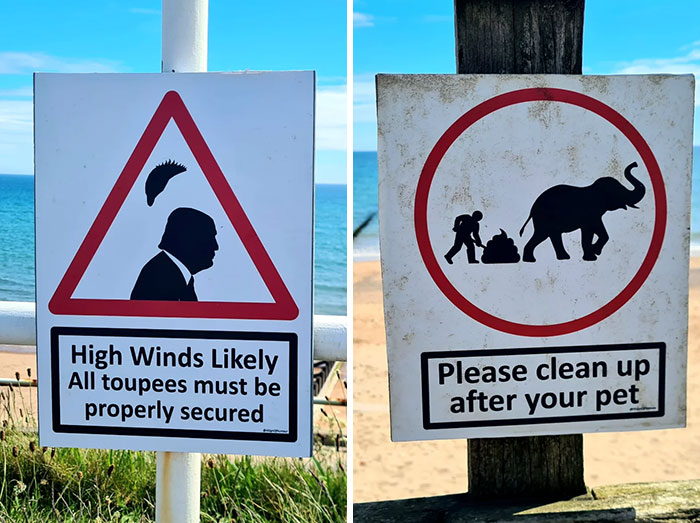 Wait, They Actually Put These Hilarious Fake Signs Around Glasgow? (38 Pics)
