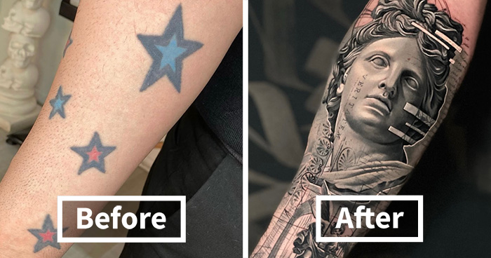 25 Tattoo Makeovers That’ll Make You Do a Double Take