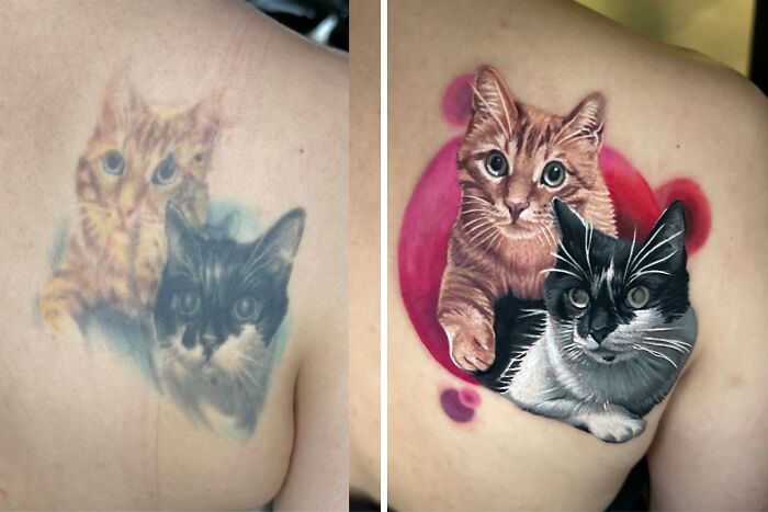 25 Tattoo Makeovers That'll Make You Do a Double Take