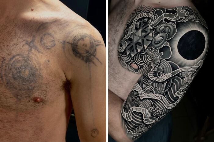 25 Tattoo Makeovers That'll Make You Do a Double Take