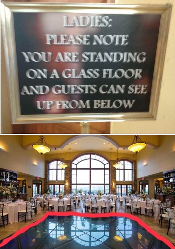Ballroom Where Everyone Can See Up Your Skirt. Literally.