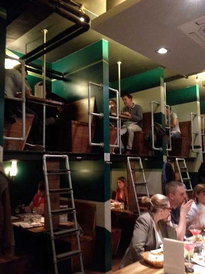 This London Restaurant’s Layout Is A Waiter’s Nightmare