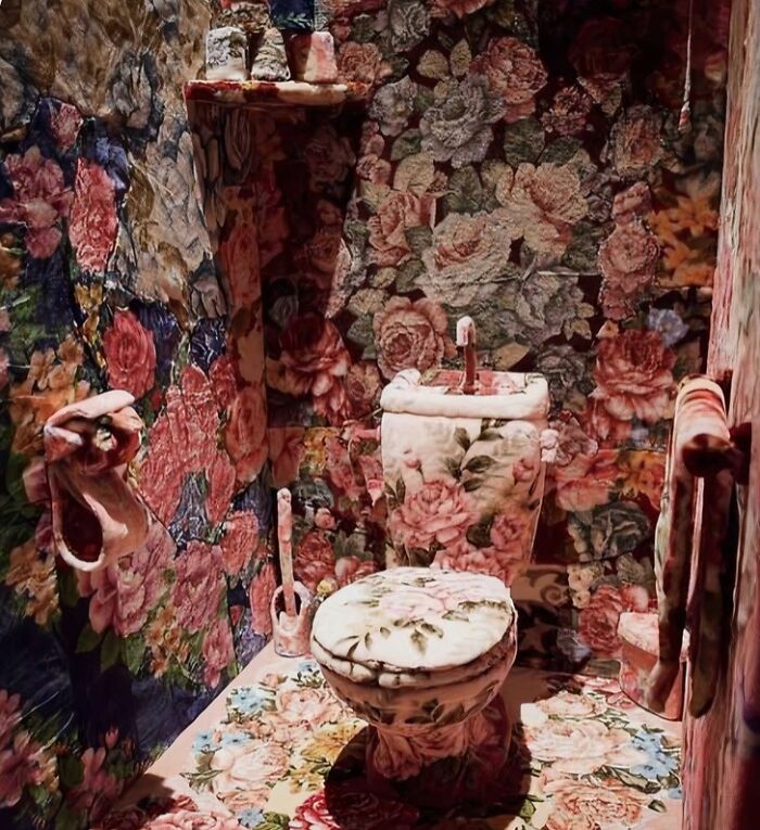 Floral Explosion: When Flowers Attack Your Cabinets