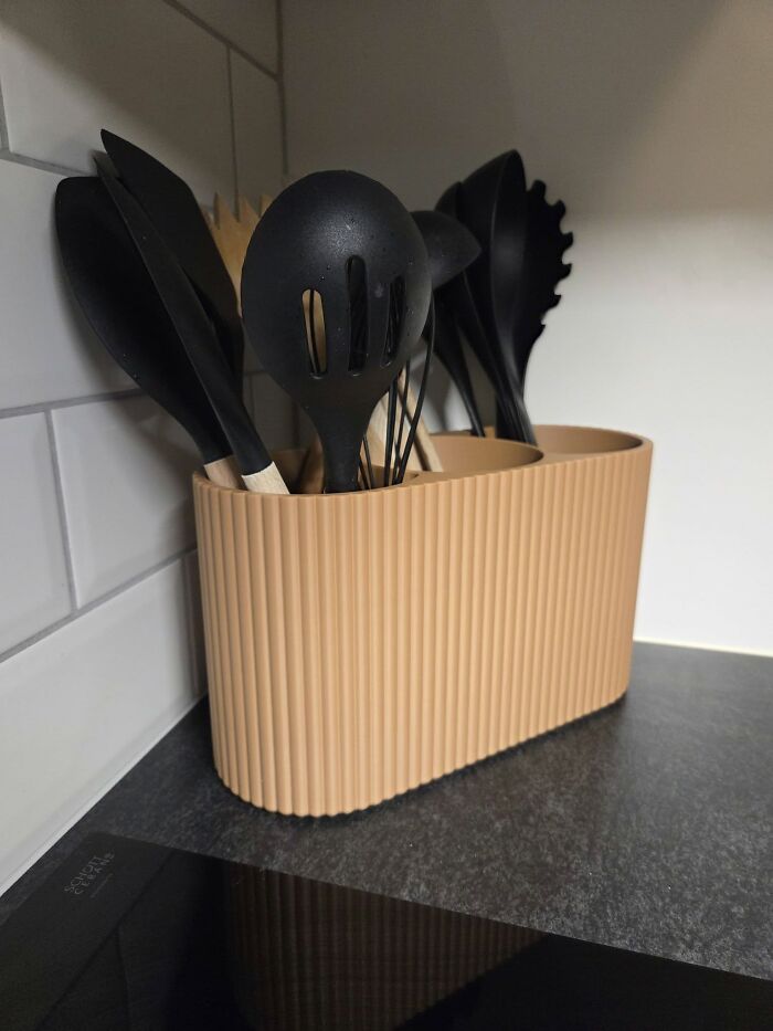 I Got Tired Of Ladles Throwing A Party In My Drawer, So I Made Them Their Own Holder