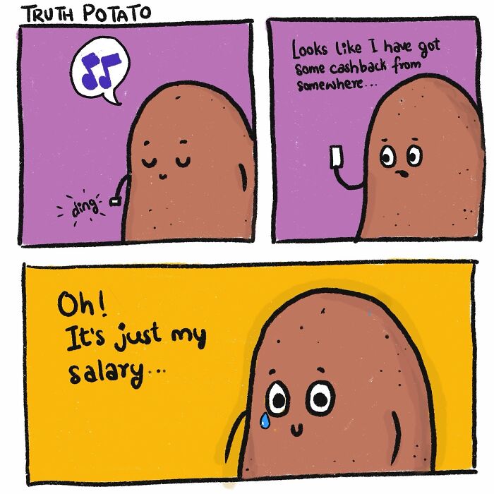 These ‘Truth Potato’ Comics Nail Those Everyday Moments You Definitely Know