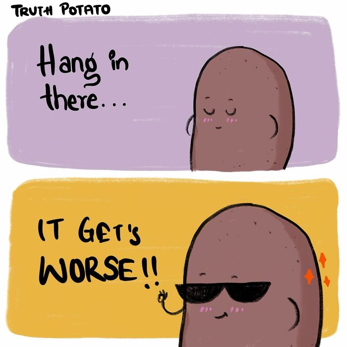 These ‘Truth Potato’ Comics Nail Those Everyday Moments You Definitely Know