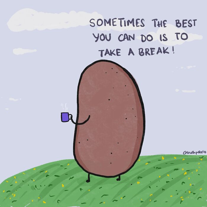 These ‘Truth Potato’ Comics Nail Those Everyday Moments You Definitely Know