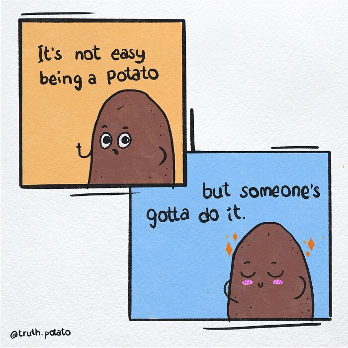 These ‘Truth Potato’ Comics Nail Those Everyday Moments You Definitely Know