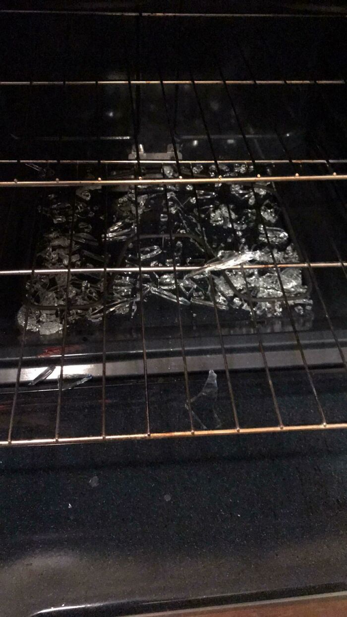 Cooking in Glass Dish Goes Bad