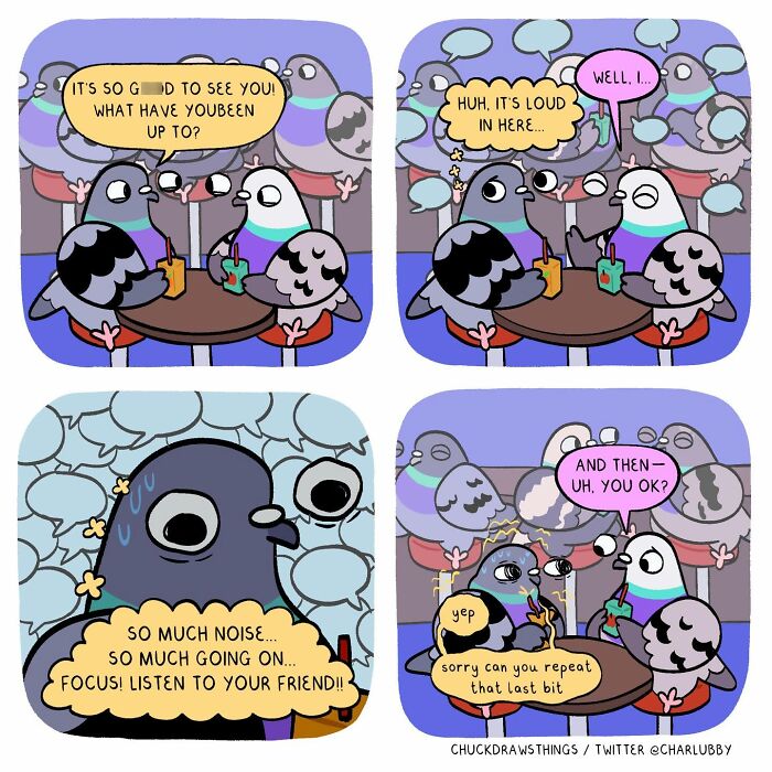 50 Hilarious Comics About Anxiety Featuring a Surprisingly Funny Pigeon