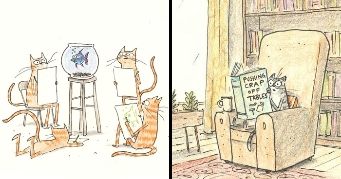 Wait, They Actually Ranked That?! 43 Cat Comics That Are So Weird, They’re Hilarious