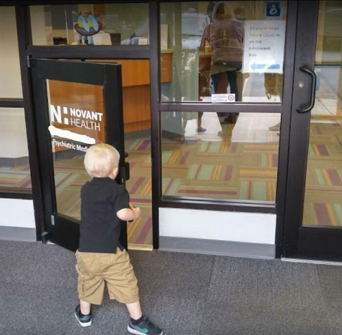 Mini Door at the Doctor’s Office for Kids Who Refuse to Grow Up