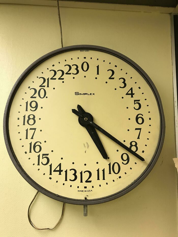 Local Police Department’s Got a 24-Hour Clock. No Confusing AM/PM Here!