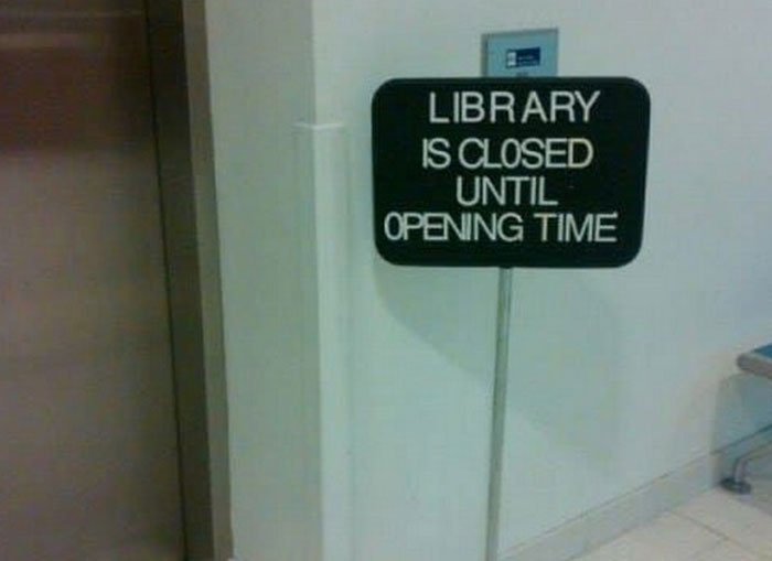 Useless Sign Alert!