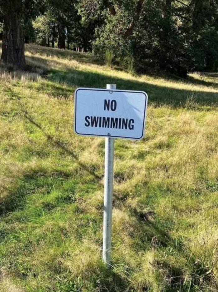 Another Day, Another Useless Sign