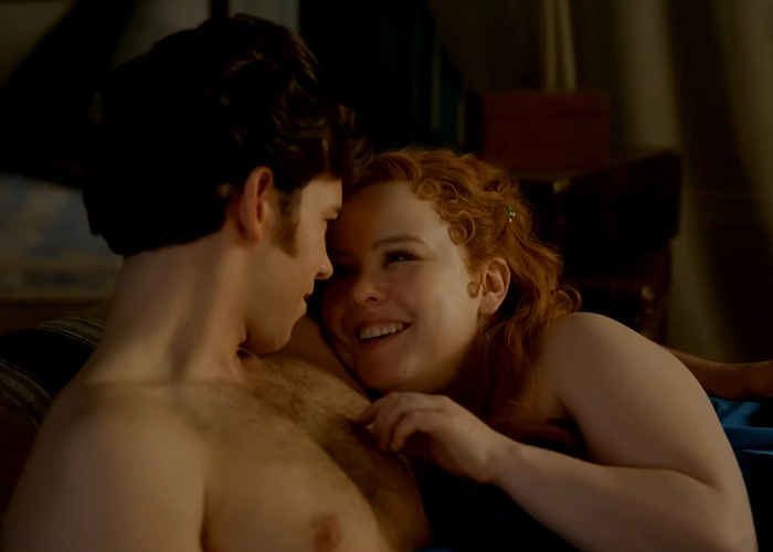 Luke Newton and Nicola Coughlan Destroy Furniture During ‘Bridgerton’ Hot Scene