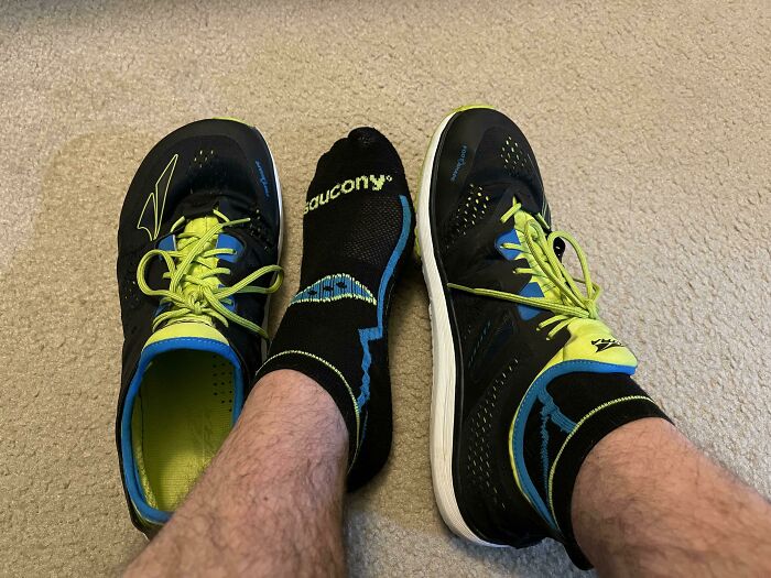 My New Socks And Old Running Shoes: Printed In The Same Color Book