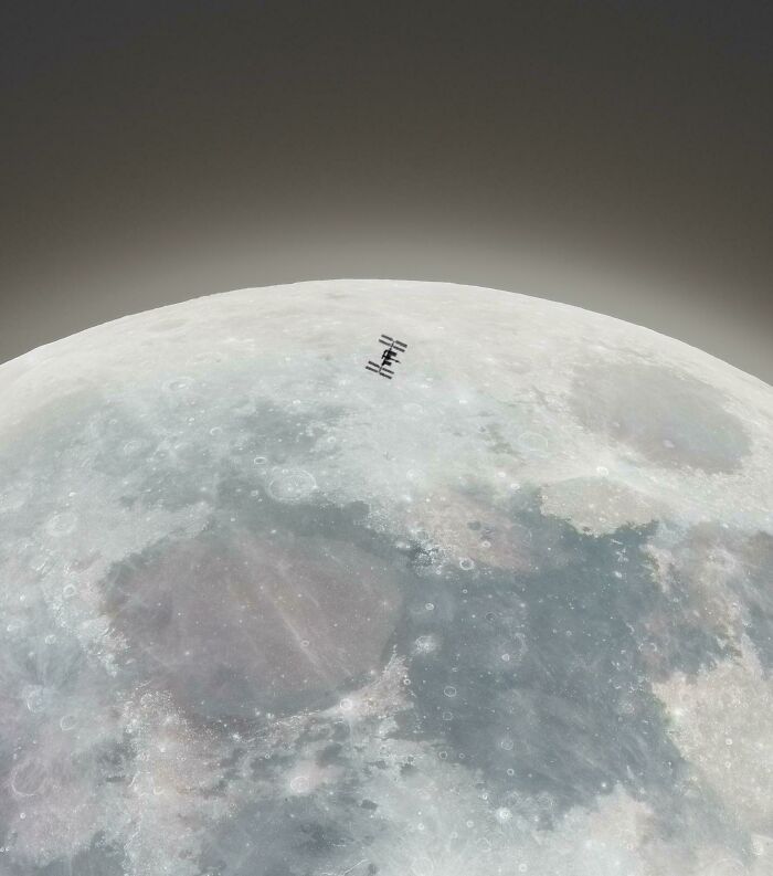 Caught the ISS Moon Walk – Space Ninja Move!