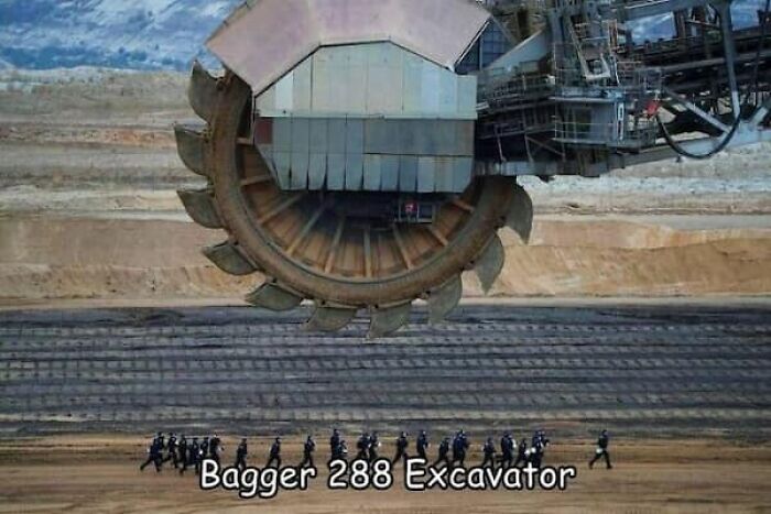 Wait, They Actually Took Photos To Show How Crazy Huge Stuff Really Is?