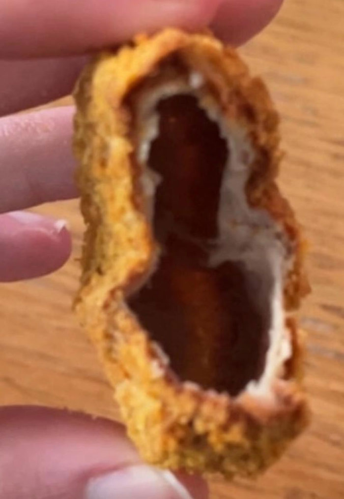 My Chicken Nugget Had No Chicken… What?