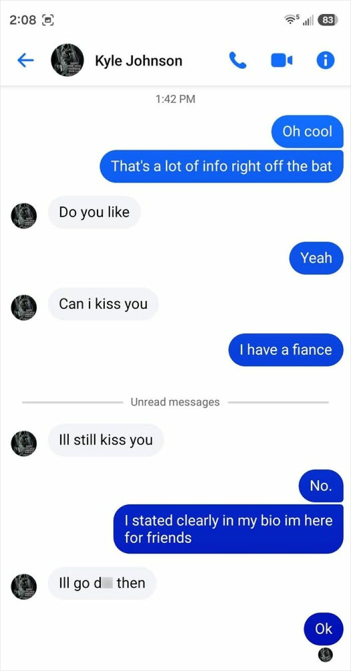 Can I Kiss You? (Spoiler: No)