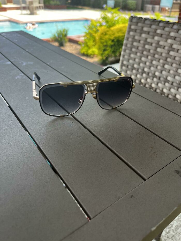 Who Leaves $1100 Sunglasses Just Chillin’ On The Sidewalk?