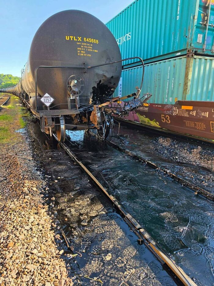 Coworker Had a Yard Accident and Punctured a Tanker Full of Hot Asphalt
