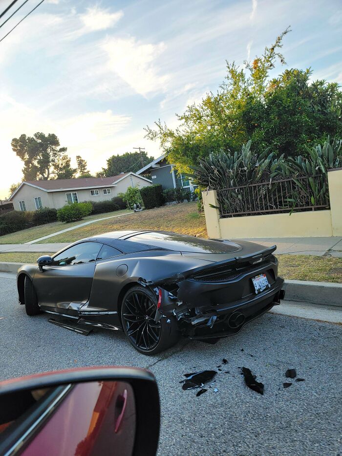 Neighbor Parks This Super Fancy Car on the Street Guess What Happened Next?