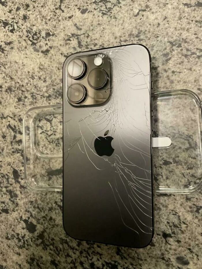 Bought a Phone at 10:20 am, Slid on Black Ice, Phone’s Done by 1:30 pm