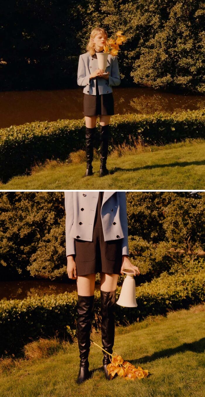 Wait, Zara Actually Puts Models in These Poses?!