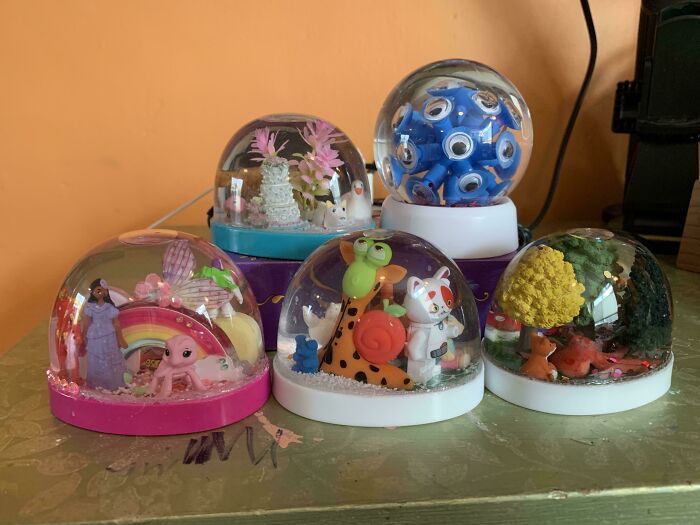 Turning Tiny Plastic Trash Into Snow Globes!
