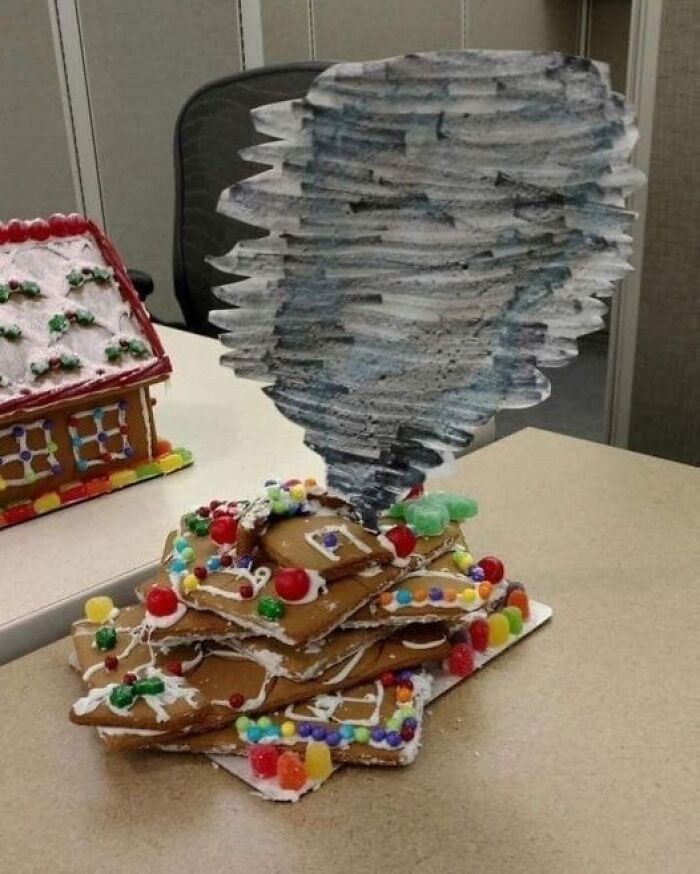 Gingerbread House Collapsed? Make A Disaster Scene Out Of It!