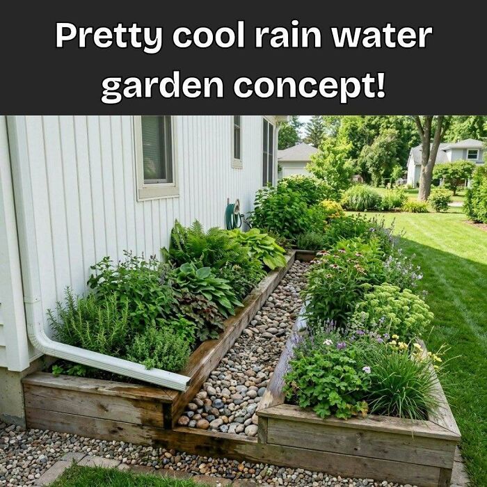 Rain Garden Idea That’s Actually So Clever
