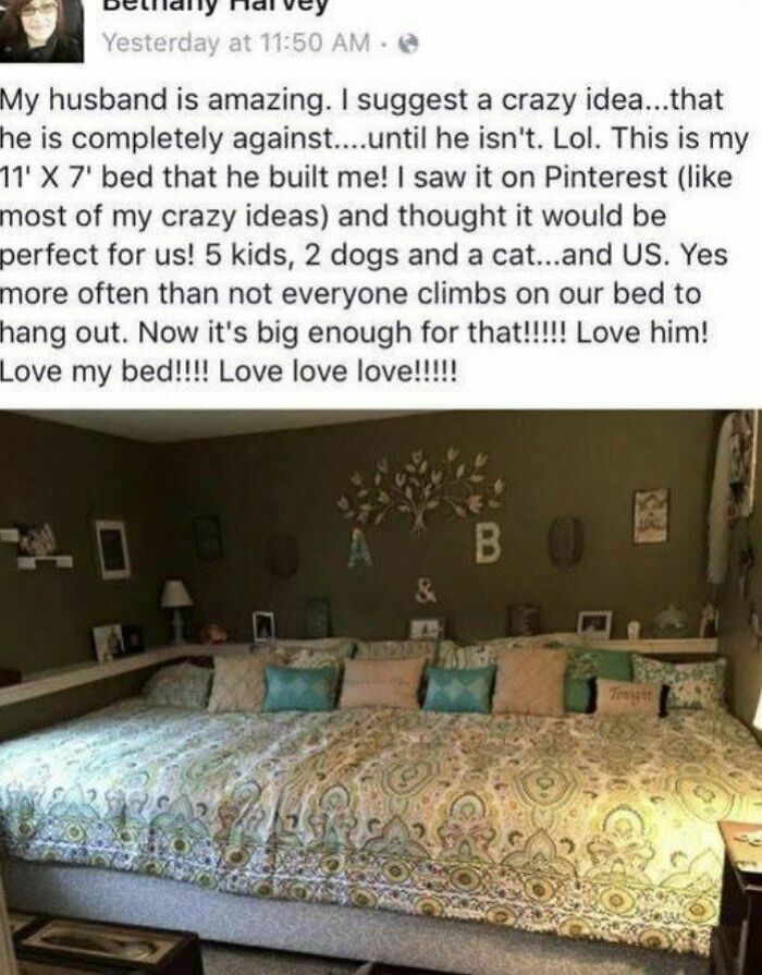 An 11x7 Family Bed Would Fix So Many Problems Here