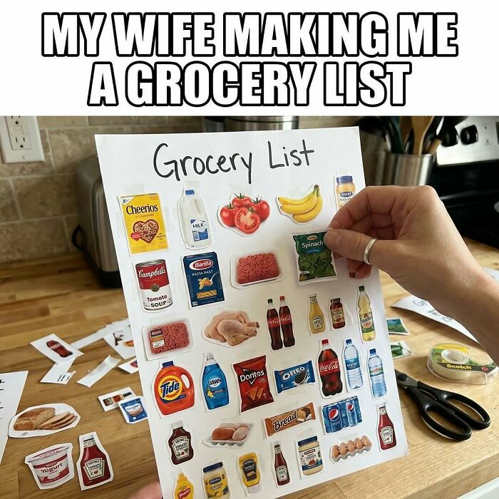 What Happens When You Send Him To The Grocery Store Alone? This.