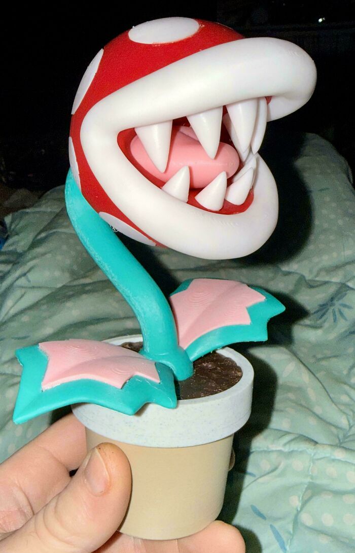 Ta-da! Today’s Finished 3D Print Masterpiece