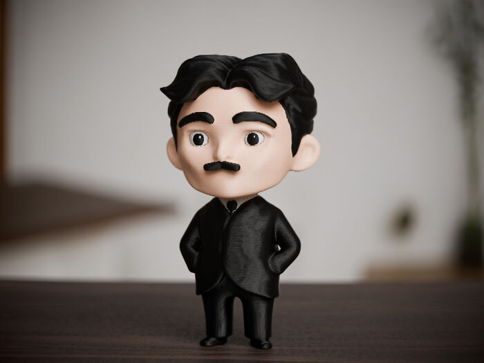 Nikola Tesla AMS Model – Following Albert Einstein’s Cute Footsteps