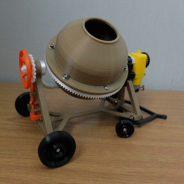 Concrete Mixer 3D Printer – Now That’s Hardcore!