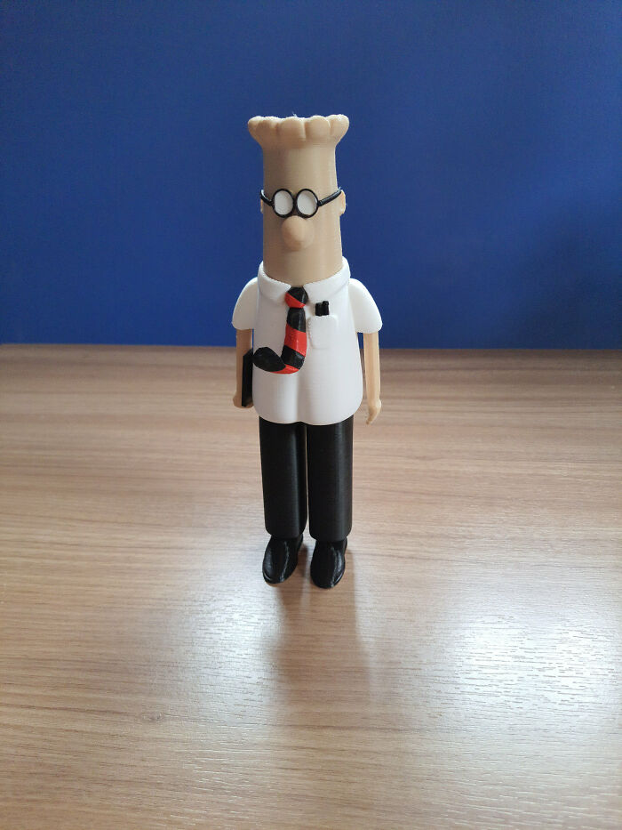 Multi Color Dilbert Model – Hello From The Office!