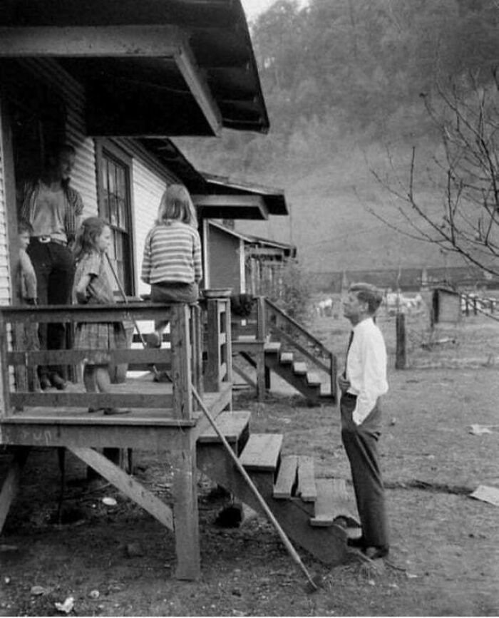 John F. Kennedy Campaigning, West Virginia 1960 (Charmer In Action)