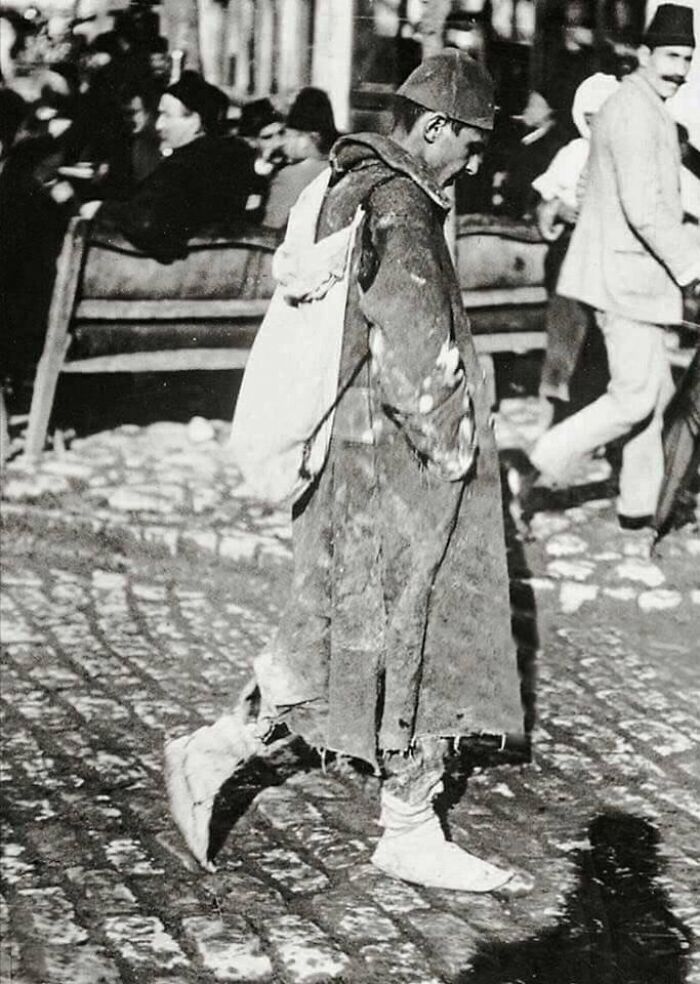 Turkish Soldier Returning From Balkan War, 1912/1913 (Soldier Home!)