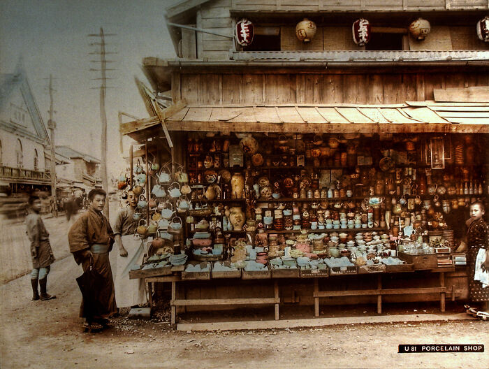 Porcelain Shop, Japan 1900 (Fragile Business)