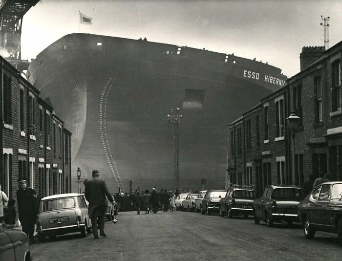 Esso Hibernia Under Construction, 1970 (Big Build)