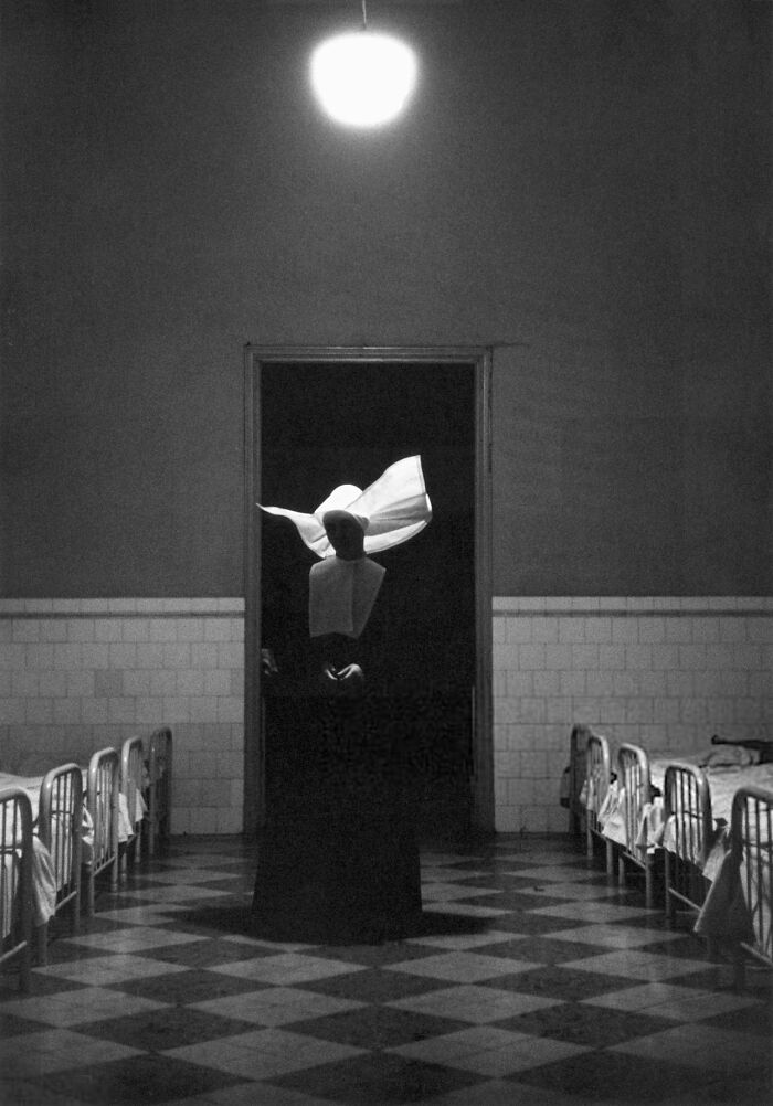 Nun Watching Orphans Sleep, Havana 1940s (Sweet Care)