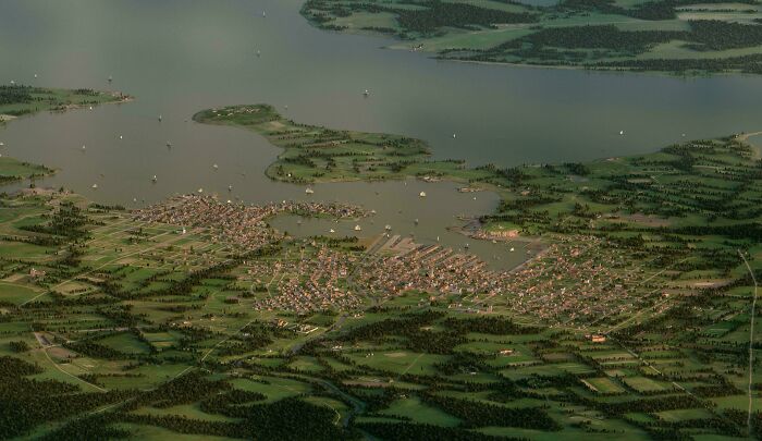 Baltimore, 1815 (Old School City View)
